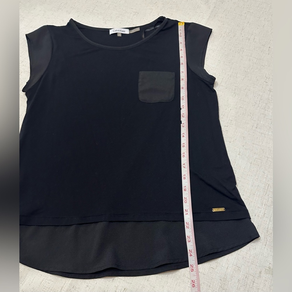 Calvin Klein Black Women's Blouse - Picture 9 of 12